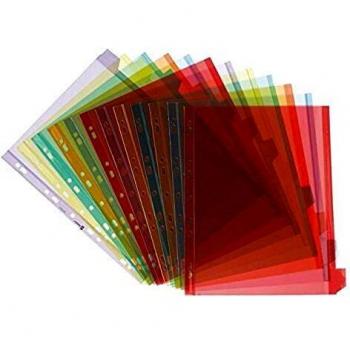Separadores Personalizables Elba de PVC A4 con 12 Pestañas Multicolores
