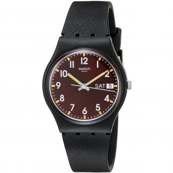 Swatch Men's Digital Quartz Watch with Silicone Bracelet – GB753