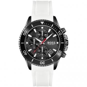 Hugo Boss Admiral Men's Analog Quartz Watch with Silicone Strap 1513966