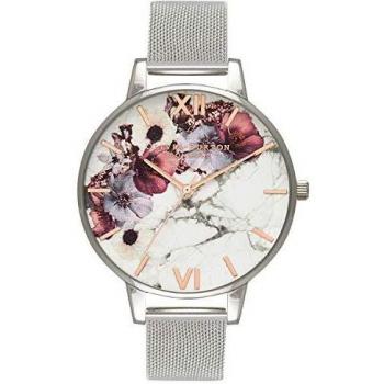 Olivia Burton Women's Analogue Quartz Watch with Stainless Steel Strap OB16MF09