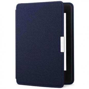 Amazon - Funda de cuero para Kindle Paperwhite, color azul tinta - compatible con todas las generaciones de Kindle Paperwhite