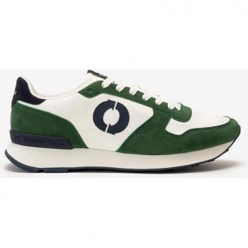 Ecoalf - Zapatillas Ucla de hombre tipo running bajas con cordones, color blanco, talla 40