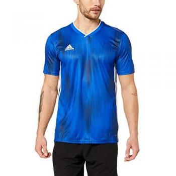 adidas Tiro 19 JSY Camiseta de Manga Corta, Hombre, Bold Blue/White, 5-6Y