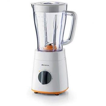 Batidora de Vaso Ariete 576, 500W, Jarra 1.5L, Cuchillas de Acero Inoxidable, Color Blanco
