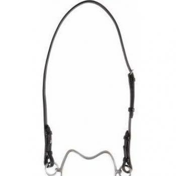 Freno Chifney Waldhausen con Correa para Cabeza - Negro / Talla Única