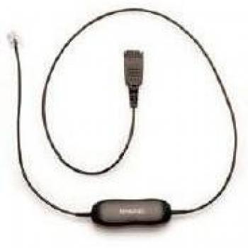 Jabra/GN Netcom QD cord, straight, mod plug - Cable para teléfonos fijos