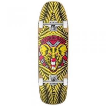 Skateboard Completo Hydroponic Bullet S0213-03 Mike Yellow Pool Shape, 32 x 8.75, Adultos Unisex, Color Amarillo