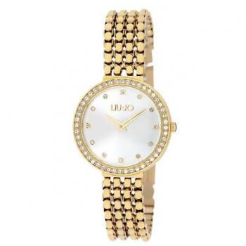 Reloj Mujer LIU JO Chains Clear TLJ2198 Gold 28mm