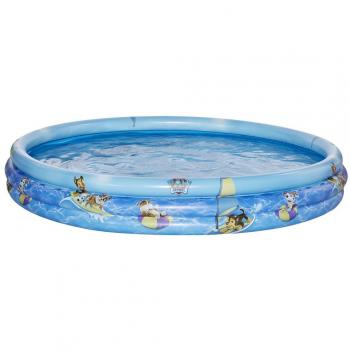 Piscina Hinchable Infantil Paw Patrol 150 cm con 3 Anillos