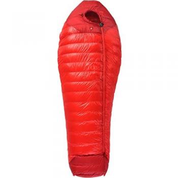 Pajak Radical 8z Red Short Unisex Sleeping Bag with Fur Lining
