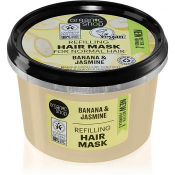 Mascarilla Capilar Orgánica para Cabello Normal con Plátano y Jazmín 250ml
