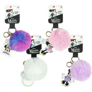 Llavero Pompom Minnie White
