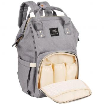 Pañal Mochila, Gran Capacidad Mummy Travel Nappy Tote Bolsa Bolsa de Enfermería Hombro Organizer con bolsas aisladas Stroller correas para el cuidado del bebé