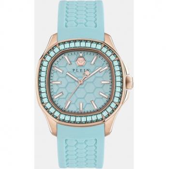 Philipp Plein Spectre Lady Crystal Watch, Blue, Female, Size: ONE SIZE