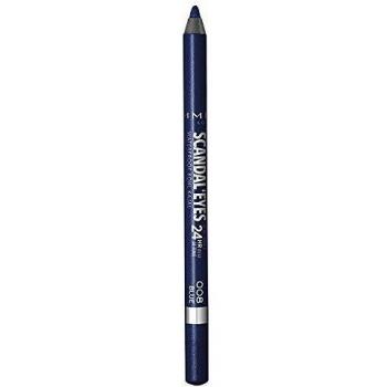 Rimmel London Scandal' Eyes Waterproof Khol Kajal Delineador de Ojos, Tono 008 Azul, 1,3 g