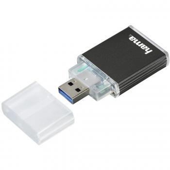 Hama USB 3.0 UHS II USB 3.0 Antracita - Lector