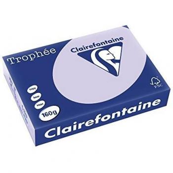 Cortadora de papel Dahle 560 A4 - Capacidad: 25 hojas + Paquete de 250 hojas de papel color lila Trophée 160g A4