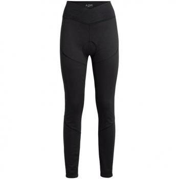Culote largo sin tirantes Vaude Posta Warm Tights para mujer en color negro (tamaño 40)
