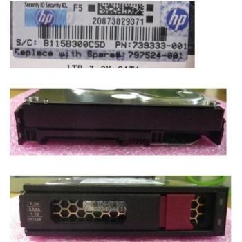 Disco Duro Interno HPE 797524-001 1 TB 3.5 SATA III 7200 RPM