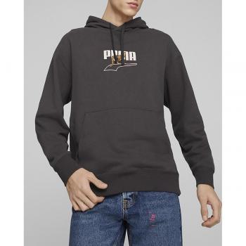 Sudadera Puma Downtown Graphic Hombre Negro