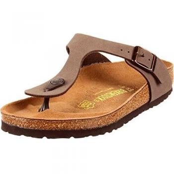 Birkenstock Gizeh Mocca Nubuck Women's Thong Sandal