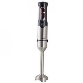 Batidora de Varilla SOLAC Pro 800, Potencia 800W, Cuerpo, Pie y Cuchillas en Acero Inoxidable, Selector de Velocidad con LED, Función Turbo y Vaso Medidor Incluido