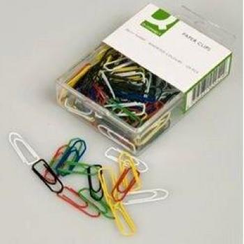 Q-Connect - Clips Kf02042 26 Mm 125 Unidades Multicolor