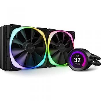 Refrigerador Líquido NZXT Kraken Z63 RGB AIO 280mm con Pantalla LCD - Negro