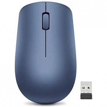 Lenovo Wireless Mouse 530 Azul, Óptico, Ambidextro, RF Inalámbrico, 1200 DPI