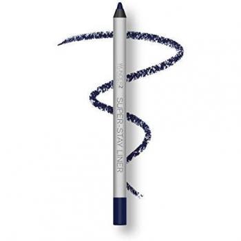 Lápiz Delineador de Ojos Wunder2 Super Stay Liner 1.2 g Azul Marino Mate a Prueba de Agua y de Larga Duración