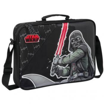 Cartera extraescolar Star Wars The Fighter 38x28x6cm