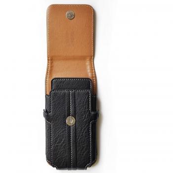 AXELENS Funda Movìl Cinturon Doble Vertical Universal para Dos Teléfonos