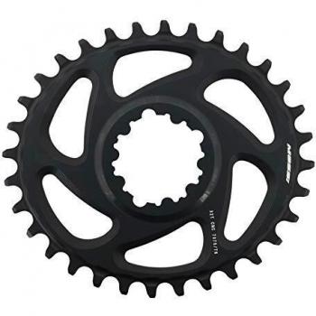 Massi 34T, Platos de Ciclismo, Negro, 34 T