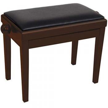 Kinsman Adjustable Piano Bench Dark Walnut