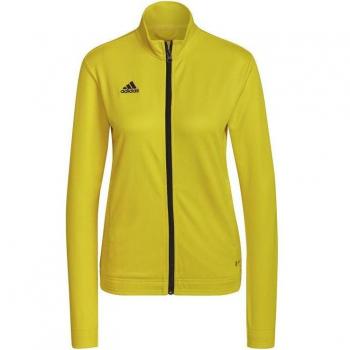 Chaqueta de fútbol adidas entrada 22 mujer amarillo