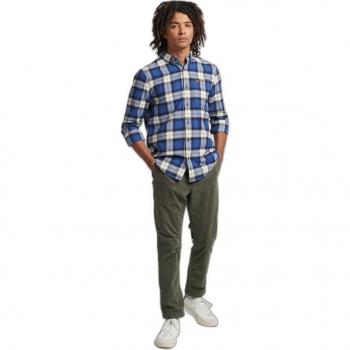 Superdry Vintage Lumberjack Shirt - Blue Check Flannel