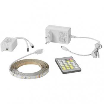 Tira LED Regulable de 3 Metros con Luz Blanca Cálida a Fría (2700-6000K) y Control Remoto, IP44