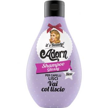 Champú Adorn Gloss para Cabello Suave 250ml - Champú hidratante que aporta brillo, formulado para cabello normal y fino