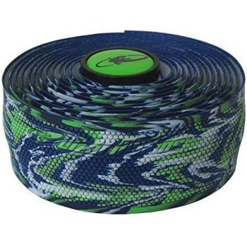 Lizard skins li9702yam cinta de manillar de bicicleta unisex azulverde 18mm