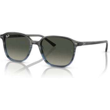 Ray-Ban RB2193 Leonard 138171 Unisex Square Sunglasses Blue/Gray Size 53