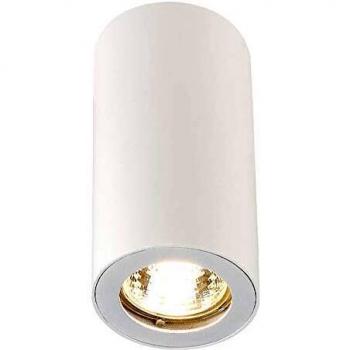 SLV Enola_B CL-1 Plafón y Downlight de Techo, Blanco, Aluminio, GU10, Máx 35W, Ø 6,7 cm
