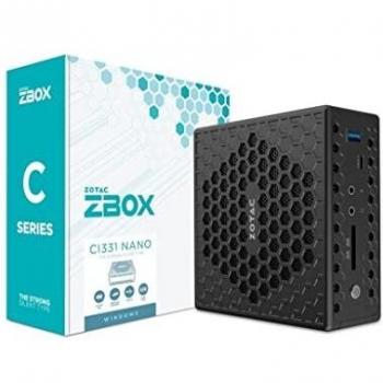 Mini PC Zotac ZBOX Nano CI331 - Intel Celeron N5100, 4GB DDR4, 120GB SSD, Windows 10 Pro N, Negro