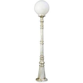 Bolardo luminoso decorativo de aluminio color oro E27 134 cm GOL 161