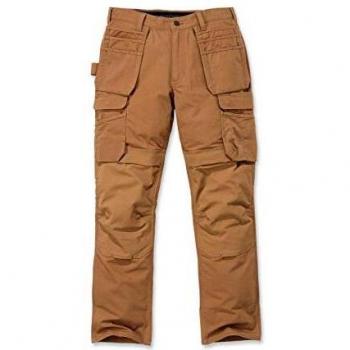 Carhartt Emea Full Swing Multi Pocket Pantalones Marrón 38, Steel Multi Pocket Tech Relaxed Fit