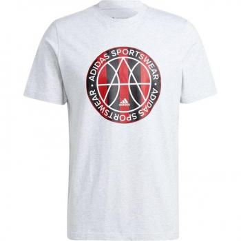 Camiseta Adidas Sportswear Tiro Emblem Graphic Light Grey Talla XL