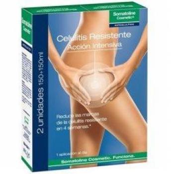 Somatoline Cosmetic Celulitis Resistente Acción Intensiva Dúo Pack 2x150ml