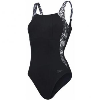 Speedo Shaping Lunalustre Printed Bañador de Natación para Mujer (Talla 38)
