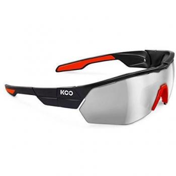 Kask P0322658 Koo Open Cube Gafas de sol de ciclismo, negro/rojo, mediano