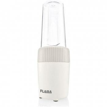 Batidora Personal Flama 2221FL de Vaso 0.6L con 2 Vasos, 350W, Color Blanco Perla