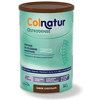 Colnatur Osteodense Chocolate - Colágeno con Magnesio, Ácido Hialurónico y Vitamina C para Huesos y Articulaciones, 285g